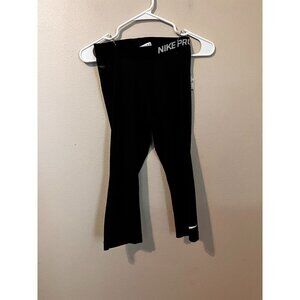 Girl's Nike Black Dri-Fit Leggings Size S [EXCELLENT]